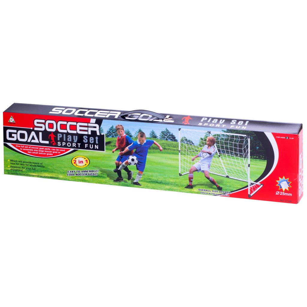 Bramka-pilkarska-do-pilki-noznej-dla-dzieci-2w1-185x120x70cm-134076 Futbolo vartai vaikams 2in1 185x120x70cm