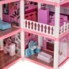 Domek-dla-lalek-willa-rozowa-DIY-4-poziomy-mebelki-1069201 Lėlių namelis vila rožinė "pasidaryk pats" 4 lygių baldai