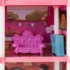 Domek-dla-lalek-willa-rozowa-DIY-4-poziomy-mebelki-1069211 Lėlių namelis vila rožinė "pasidaryk pats" 4 lygių baldai