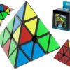 PYRAMINX dėlionės kubo žaidimas Black MoYu