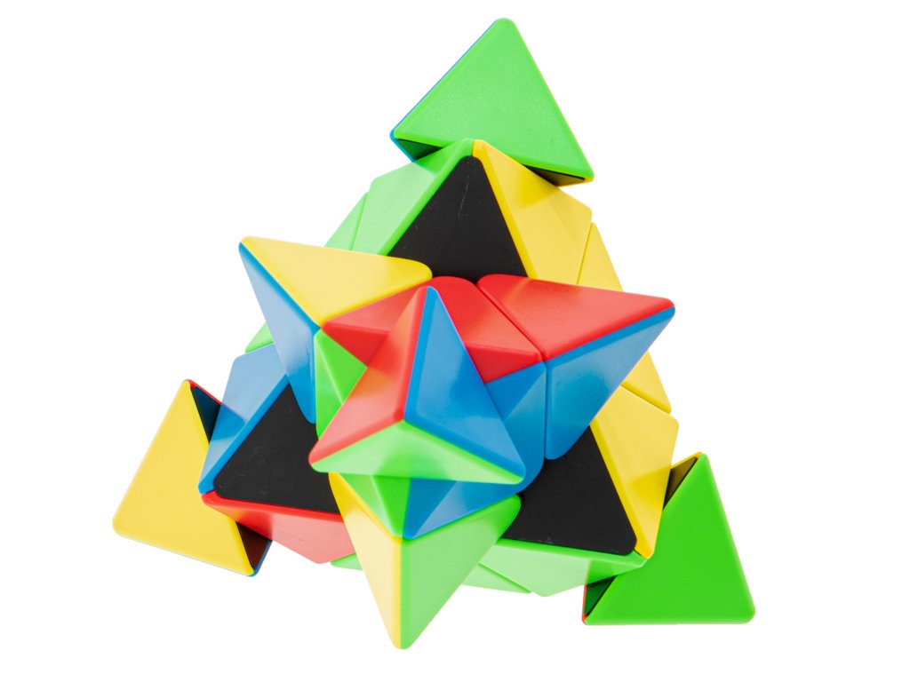 Gra-logiczna-Kostka-lamiglowka-PYRAMINX-MoYu-979571 Dėlionių žaidimas su kubu PYRAMINX MoYu