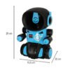 Gra-zrecznosciowa-robot-strzelanie-do-celu-gra-2x-pistolet-kulki-160502 Alkanas robotas taikinys šaudymo arkadinis žaidimas rinkinys pistoletas + kamuoliukai