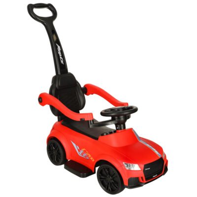 Jezdzik-pchacz-samochod-3w1-z-dzwiekiem-swiatlami-czerwony-156705 Paspiriamas automobilis su garsu, šviesomis, raudona spalva