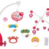 Karuzela-projekt-gwiazd-kolysanki-rozowa-pilot-1030902 "Lullaby" žvaigždžių dizaino karuselė rožinė + nuotolinio valdymo pultas