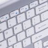 Klawiatura-bezprzewodowa-Smart-TV-srebrna-1062831 "Smart TV" belaidė klaviatūra sidabrinė