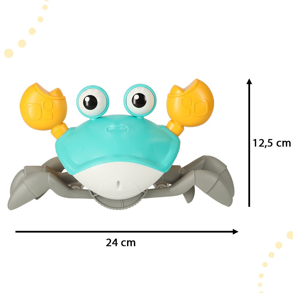 Krab-pelzajacy-interaktywny-z-dzwiekiem-zielony-134554 Interaktyvus krabų vikšras su garsu žalias
