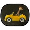 Lipni užuolaida automobiliui, žirafa