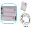Lampki-LED-druciki-dekoracyjne-10m-100LED-multikolor-154532 LED dekoratyvinės vielos žibintai 10 m 100LED daugiaspalvis