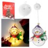 Lampki-LED-wiszaca-dekoracja-swiateczna-balwan-1058401 LED pakabinamas apšvietimas Kalėdų dekoracijos sniego senis