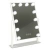 Lusterko-do-makijazu-kosmetyczne-podswietlane-LED-Hollywood-z-12-zarowkami-USB-30-x-40-cm-152936 LED makiažo veidrodis su USB lemputėmis 30x40cm