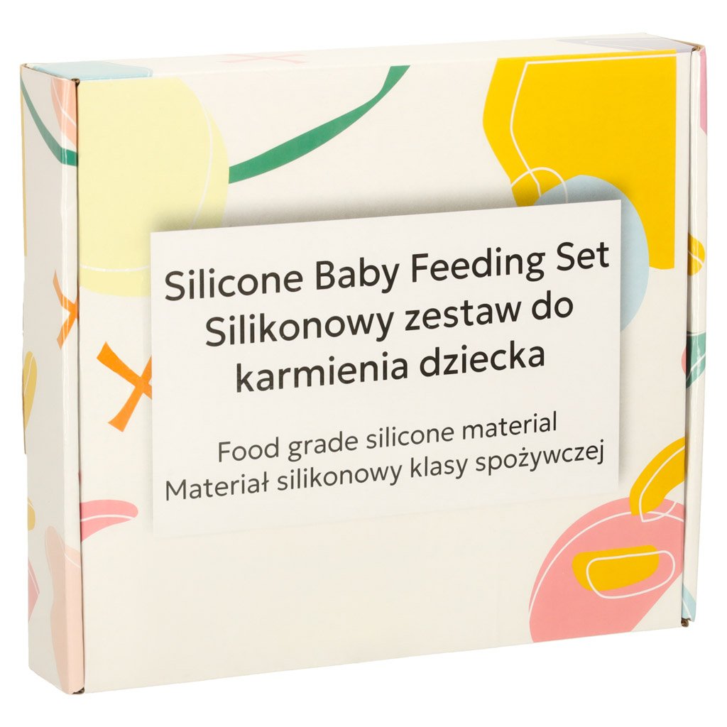 Naczynia-silikonowe-dla-dzieci-zestaw-4-elementow-mis-niebieski-159909 Silikoniniai vaikiški indai meškiukas šviesiai mėlynas 4el