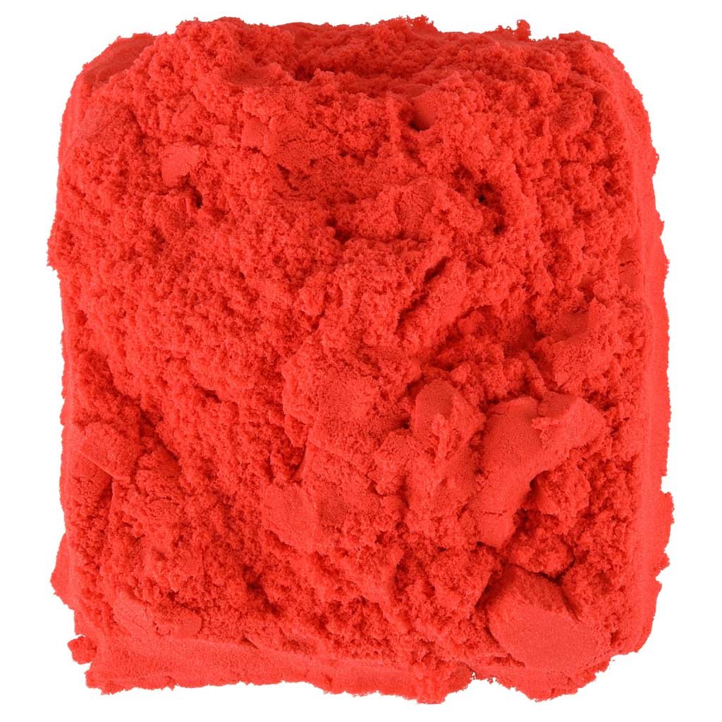 Piasek-kinetyczny-1kg-w-woreczku-czerwony-147143 Kinetinis smėlis 1 kg maišelyje raudonas