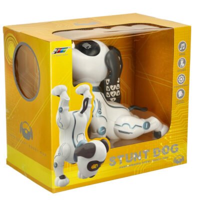 Pies-piesek-interaktywny-zdalnie-sterowany-na-pilota-RC-robot-skacze-spiewa-155959 RC robotas šuo šokinėja vaikšto