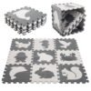 Puzzle-piankowe-mata-dla-dzieci-9-el-czarny-ecru-85cm-x-85cm-x-1cm-1053421 Putų dėlionės kilimėlis vaikams 9 el. juoda-ecru 85cm x 85cm x 1cm