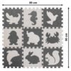 Puzzle-piankowe-mata-dla-dzieci-9-el-czarny-ecru-85cm-x-85cm-x-1cm-1053442 Putų dėlionės kilimėlis vaikams 9 el. juoda-ecru 85cm x 85cm x 1cm