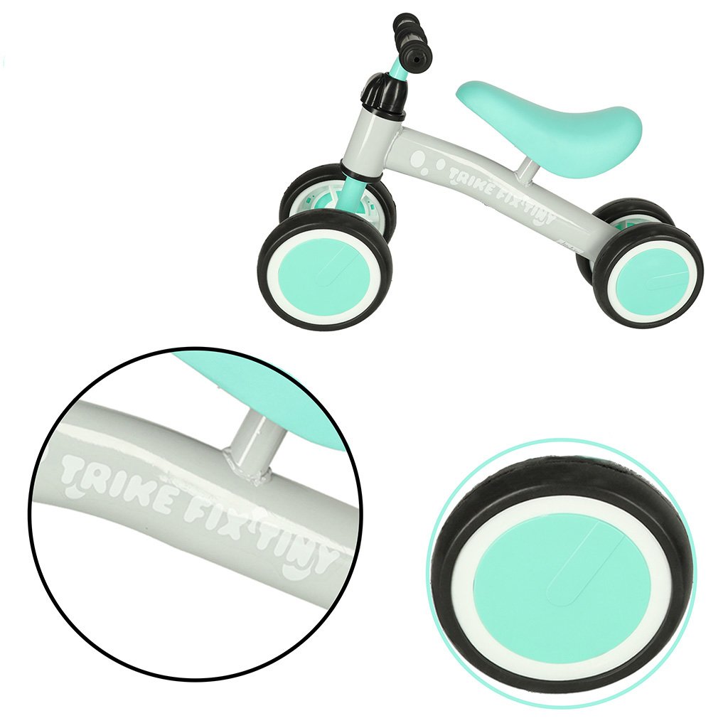 Rowerek-Trike-Fix-Tiny-czterokolowy-biegowy-mietowy-157615 Triratis Fix Mažytis mėtų krosinis triratis
