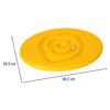 Rownowaznia-do-balansowania-deska-z-labiryntem-dla-dzieci-zolta-158596 Balansavimo sija su kamuoliais oranžinė