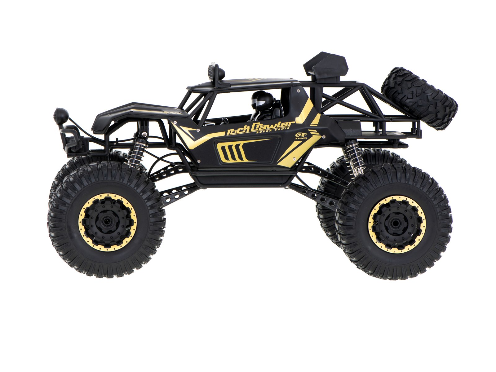 RC automobilis Rock Crawler 2.4GHz 1:8 51cm juodas