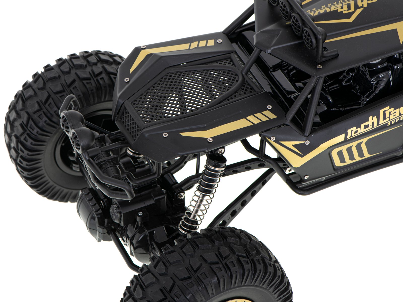 RC automobilis Rock Crawler 2.4GHz 1:8 51cm juodas
