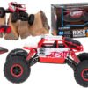 RC automobilis Rock Crawler HB 2.4GHz 1:18 raudonas