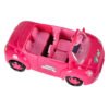 Samochod-dla-lalek-kabriolet-zestaw-piknikowy-szczeniak-rozowy-4-el-156012 Lėlės automobilis kabrioletas pikniko rinkinys lėlė šuo rožinis 4 el.