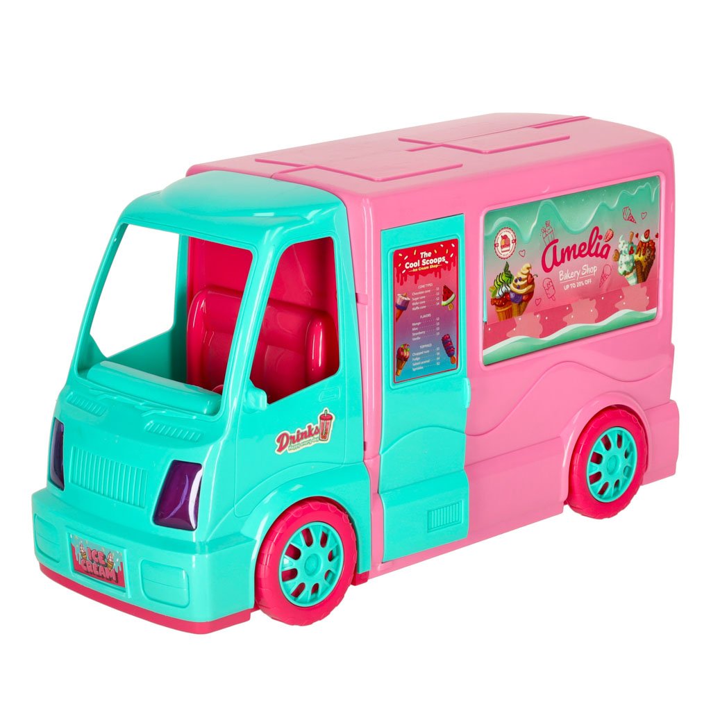Samochod-dla-lalek-kamper-food-truck-zestaw-21-el-155996 Kortų žaidimas, kas pirmas suras 54 kortų porą