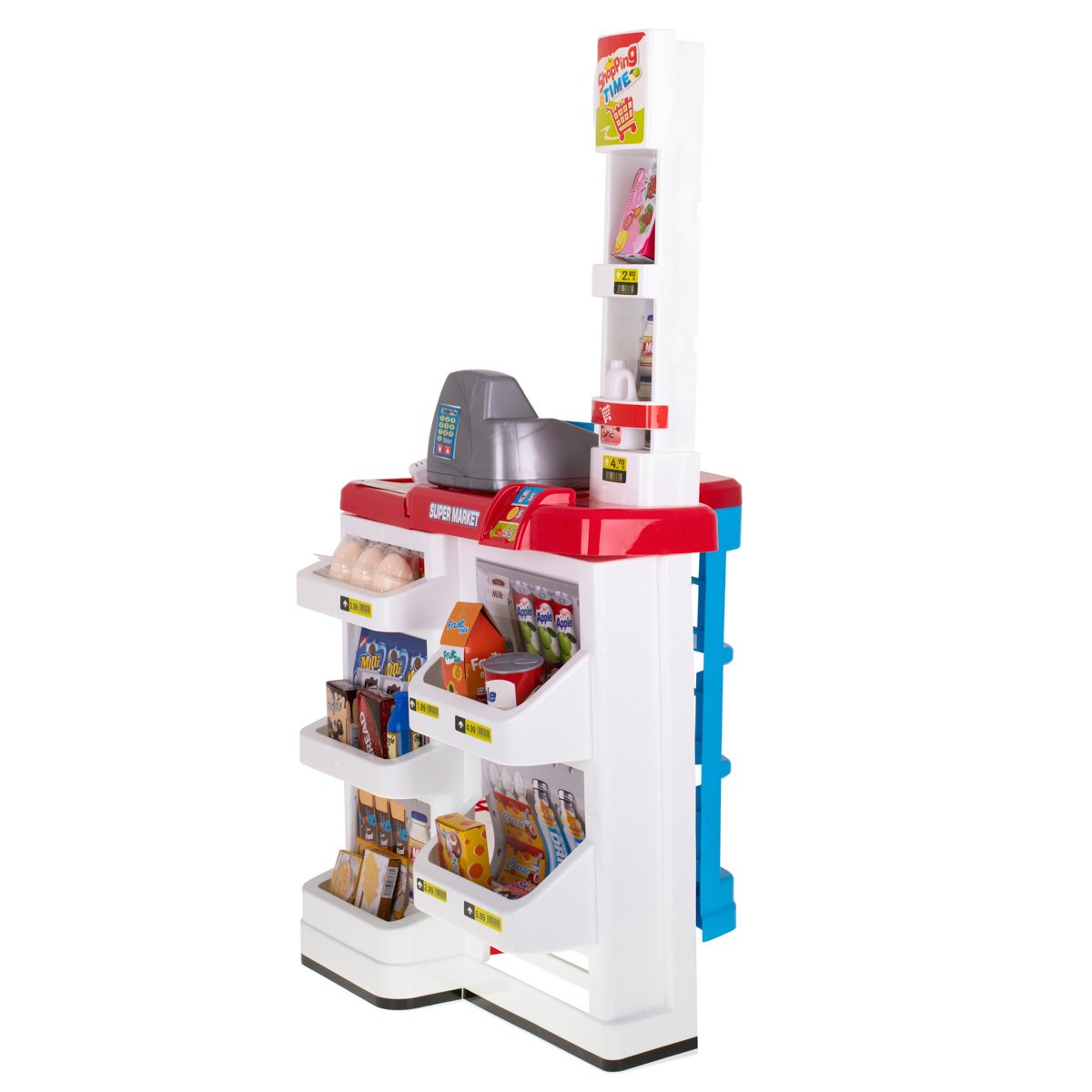 Supermarket-sklep-kasa-fiskalna-wozek-model-2-846621 Prekybos centrų parduotuvių kasos aparatas + vežimėlis 2 modelis