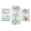 Tablica-magnetyczna-montessori-mozaika-kolorowe-kropki-zolta-26-x-26-cm-153894 Magnetinės montessori lentos taškai geltoni