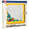 Tablica-magnetyczna-montessori-mozaika-kolorowe-kropki-zolta-26-x-26-cm-153896 Magnetinės montessori lentos taškai geltoni