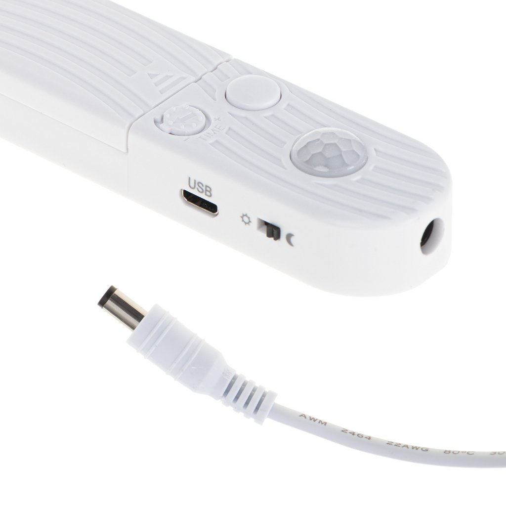 Tasma-LED-na-baterie-USB-czujnik-ruchu-2M-zimny-bialy-130903 USB baterija maitinamas judesio detektorius LED juosta 2M šaltai baltos spalvos
