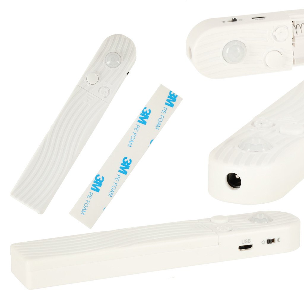 Tasma-LED-wodoodporna-na-baterie-USB-czujnik-ruchu-1M-59LED-cieply-bialy-154862 Akumuliatoriumi maitinama USB judesio detektoriaus LED juosta 1M šiltos baltos spalvos