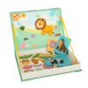 Ukladanka-puzzle-magnetyczne-zwierzeta-safari-47el-146172 Magnetinė dėlionė safario gyvūnai 47el.