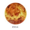 Zegar-scienny-planeta-mars-z-wyswietlaczem-LED-32-cm-pomaranczowy-157519 Planetos Marsas sieninis laikrodis su LED ekranu 32 cm oranžinis