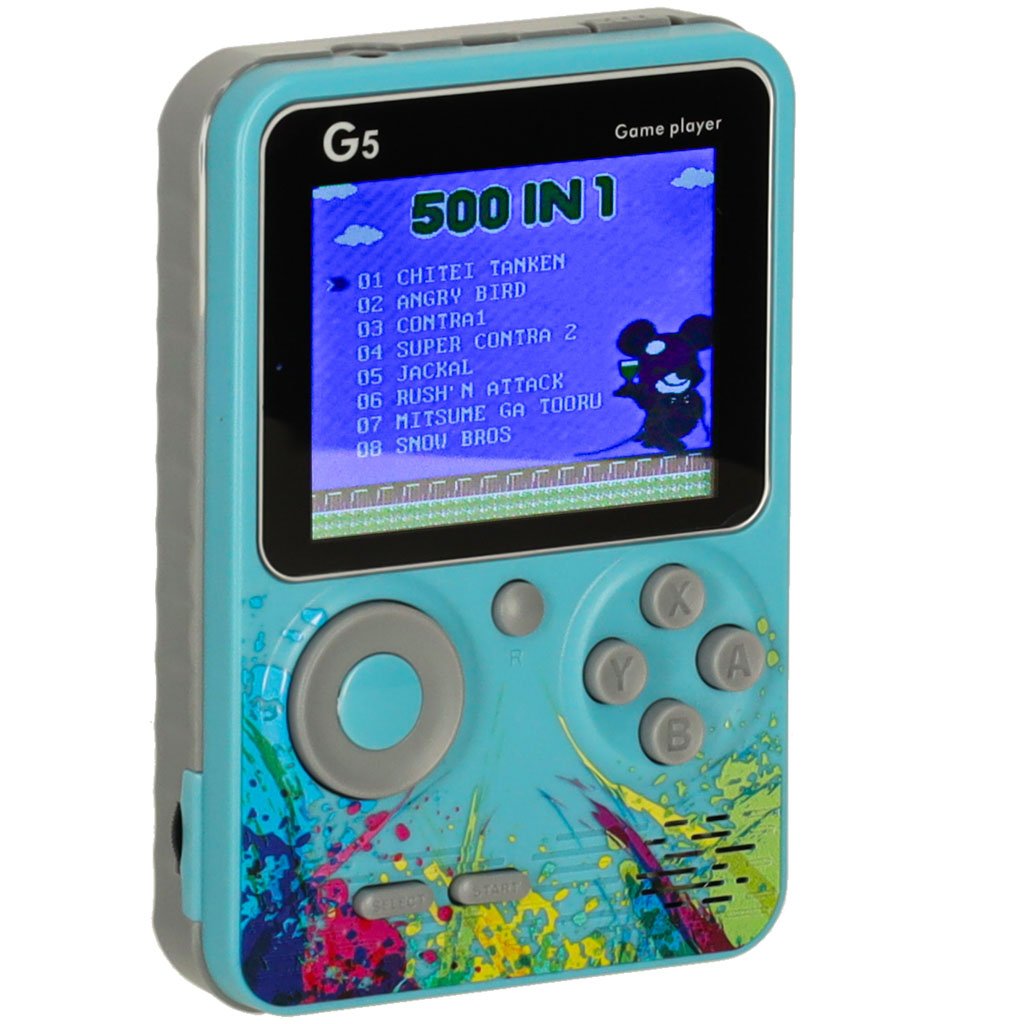 Retro mini nešiojamoji žaidimų konsolė