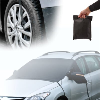 Antifrizo priekinio stiklo dangtelis magnetinis automobilio skėtis nuo saulės