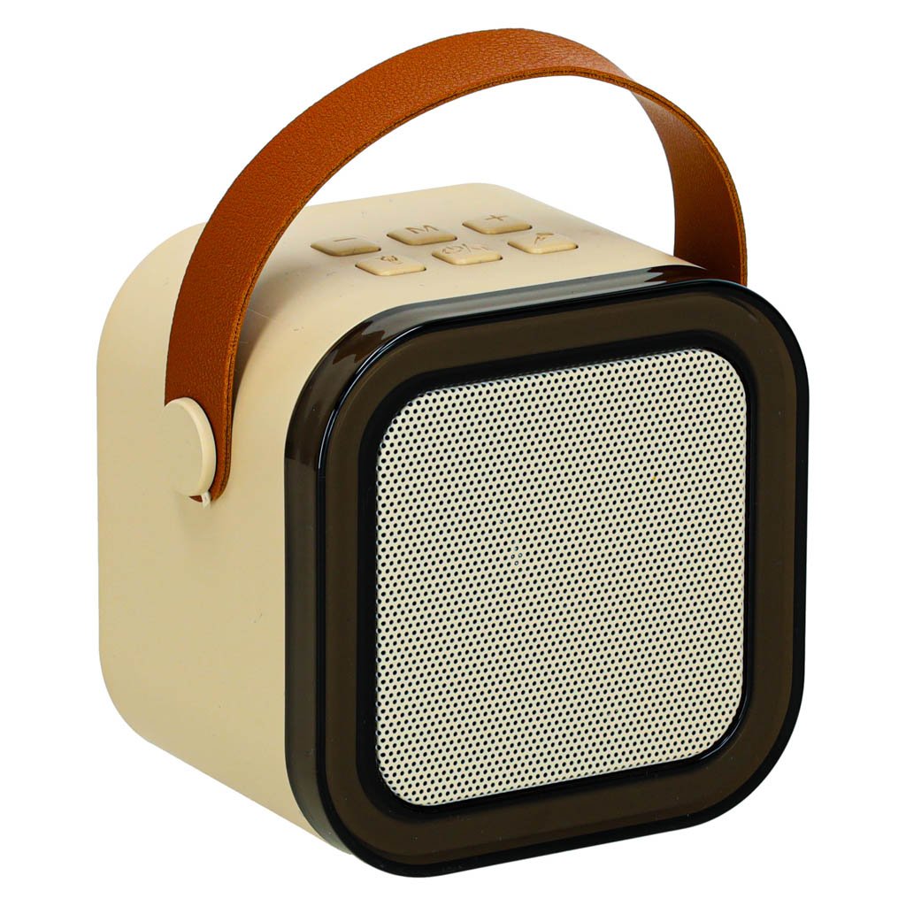 Zestaw-do-karaoke-2-mikrofony-glosnik-przenosny-BLUETOOTH-USB-LED-bezowy-162835 Karaokės rinkinys 2 mikrofonai + nešiojamas garsiakalbis BLUETOOTH USB LED smėlio spalvos