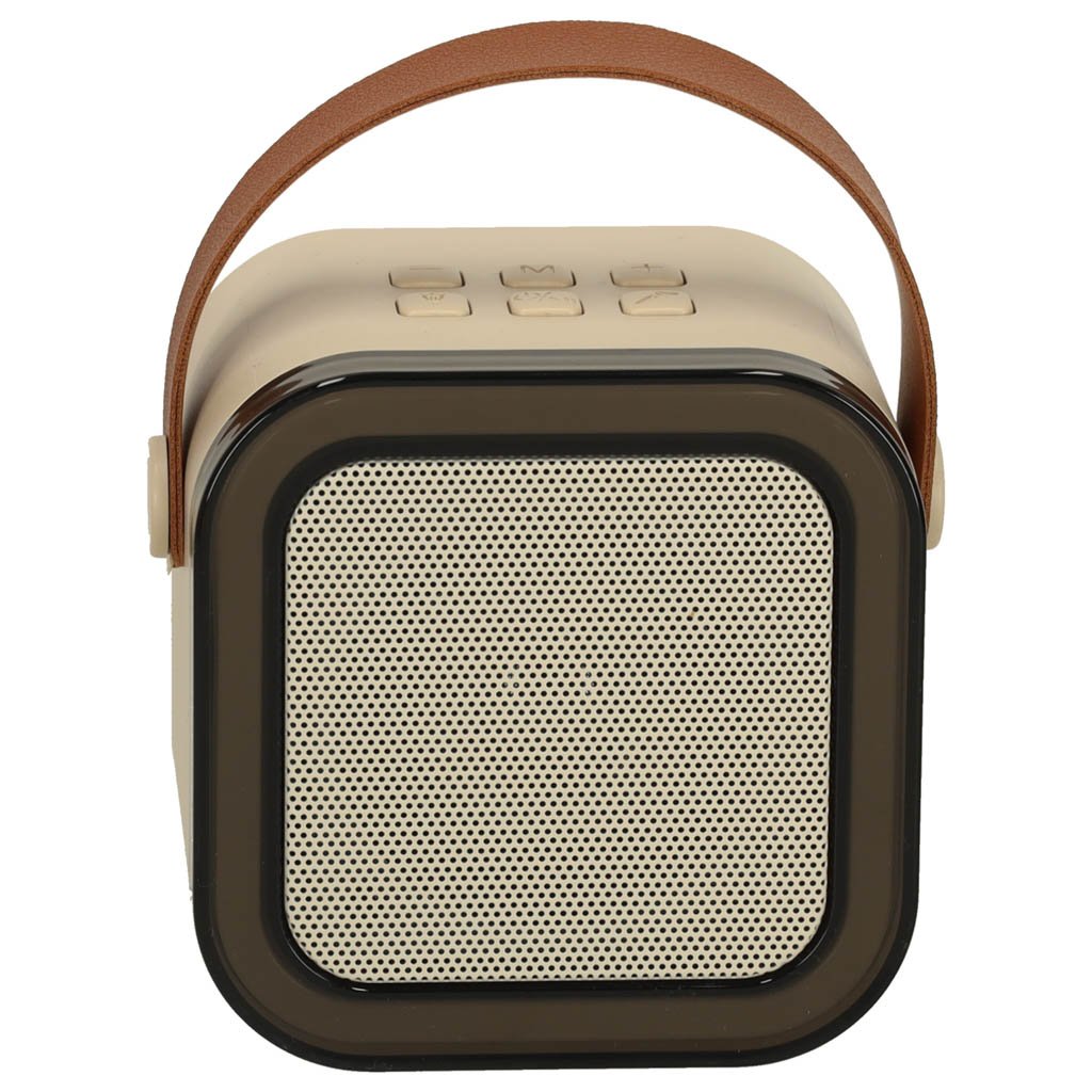 Zestaw-do-karaoke-2-mikrofony-glosnik-przenosny-BLUETOOTH-USB-LED-bezowy-162837 Karaokės rinkinys 2 mikrofonai + nešiojamas garsiakalbis BLUETOOTH USB LED smėlio spalvos