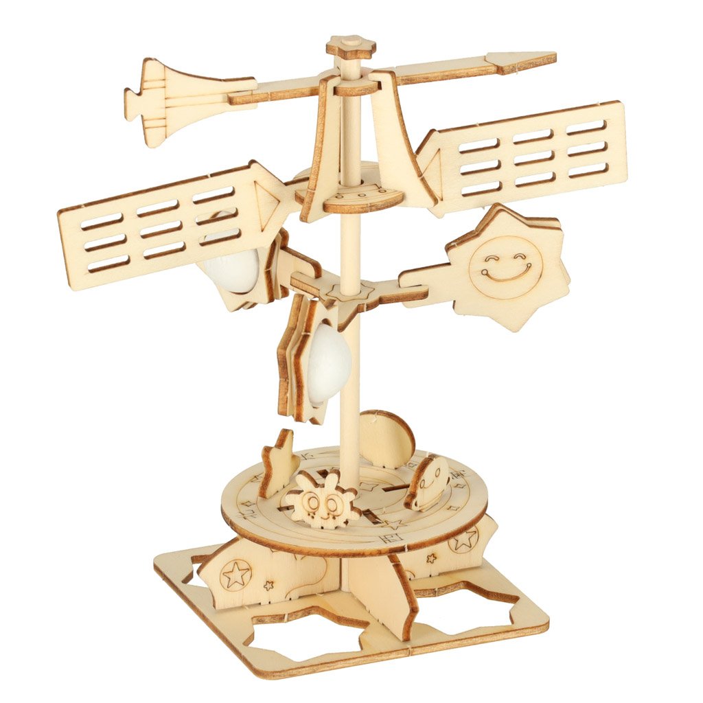 Zestaw-naukowy-przyrodniczy-model-3D-drewniany-wiatrowskaz-161338 Medinė dėlionė 3D mokslinis modelis vėjo varveklis