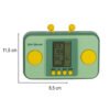 Gra-elektroniczna-zrecznosciowa-konsola-przenosna-zielony-163503 Elektroninių arkadinių žaidimų nešiojamoji konsolė žalia