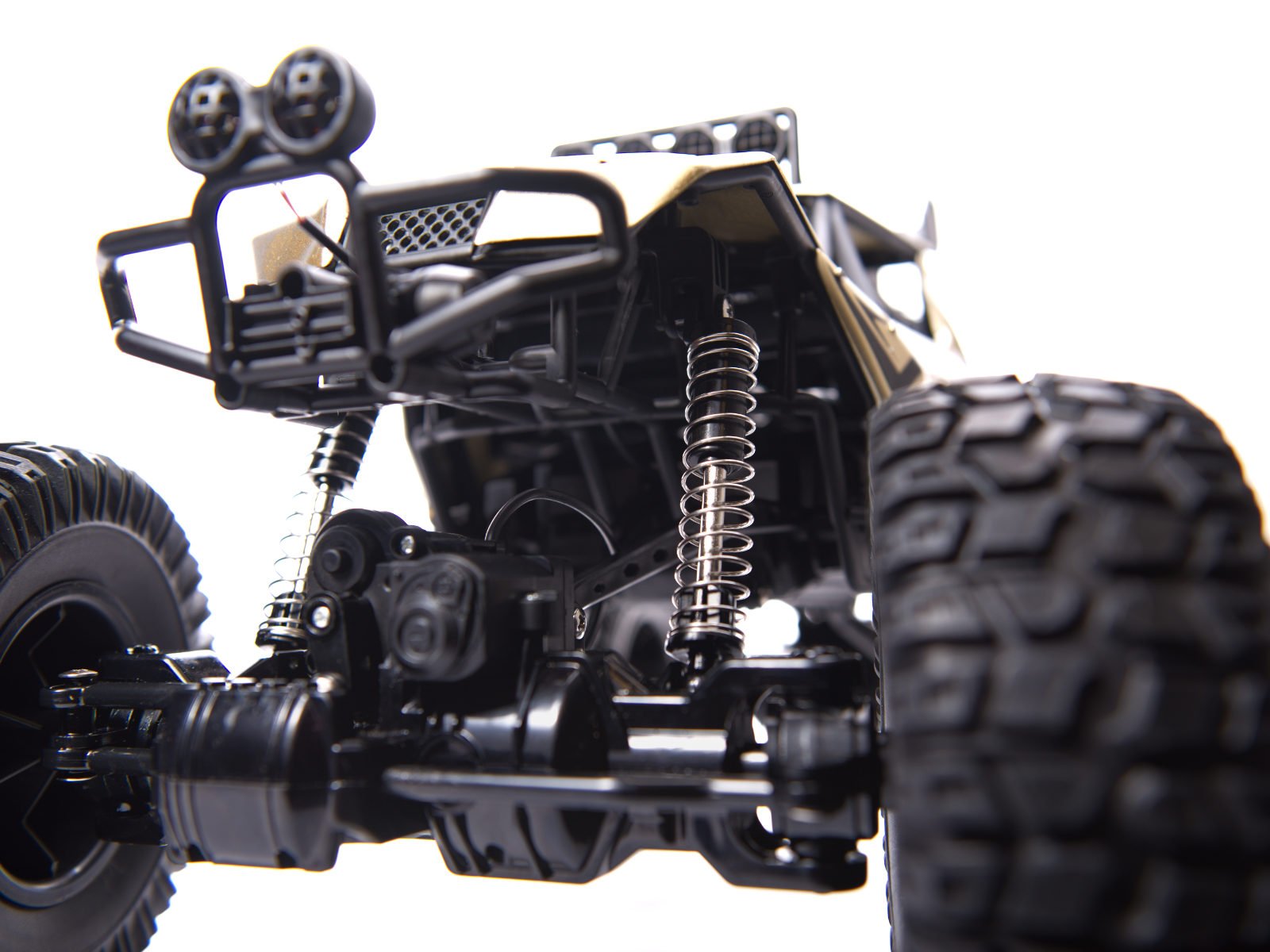Samochód RC Rock Crawler 18 2.4GHz 51 x 30cm 4 RC automobilis Rock Crawler 2.4GHz 1:8 51cm aukso spalvos