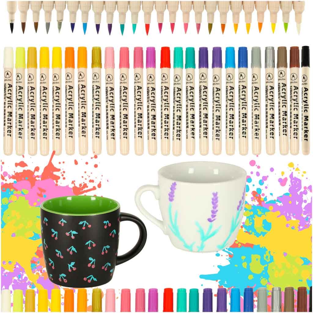 Markery-akrylowe-do-tkanin-kamieni-pisaki-flamastry-mazaki-wodoodporne-DIY-24-szt-167770 KX3257_1 Product Variation