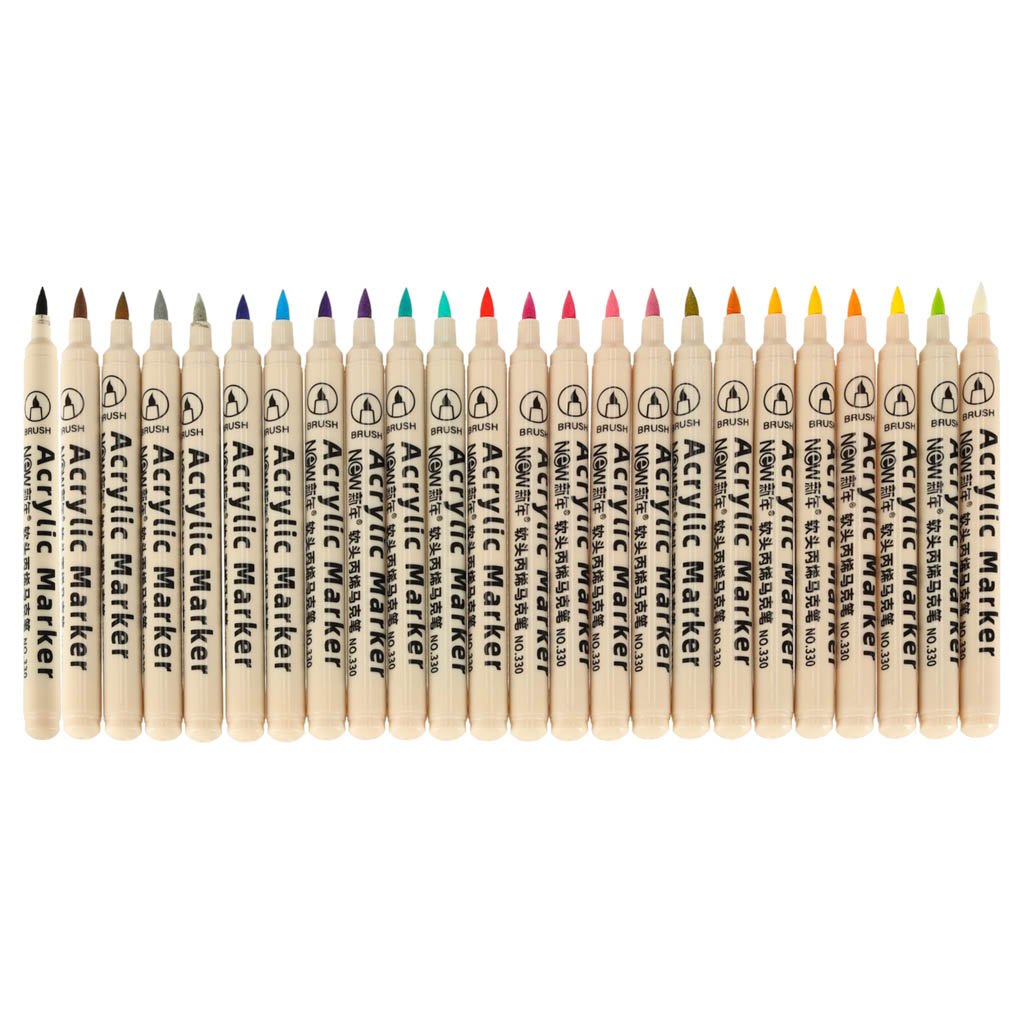 Markery-akrylowe-do-tkanin-kamieni-pisaki-flamastry-mazaki-wodoodporne-DIY-24-szt-167772 KX3257_1 Product Variation