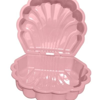 KX3058115899 Smėlio dėžė uždaras baseinas Shell Twins double 2in1 174x79x20cm rožinis