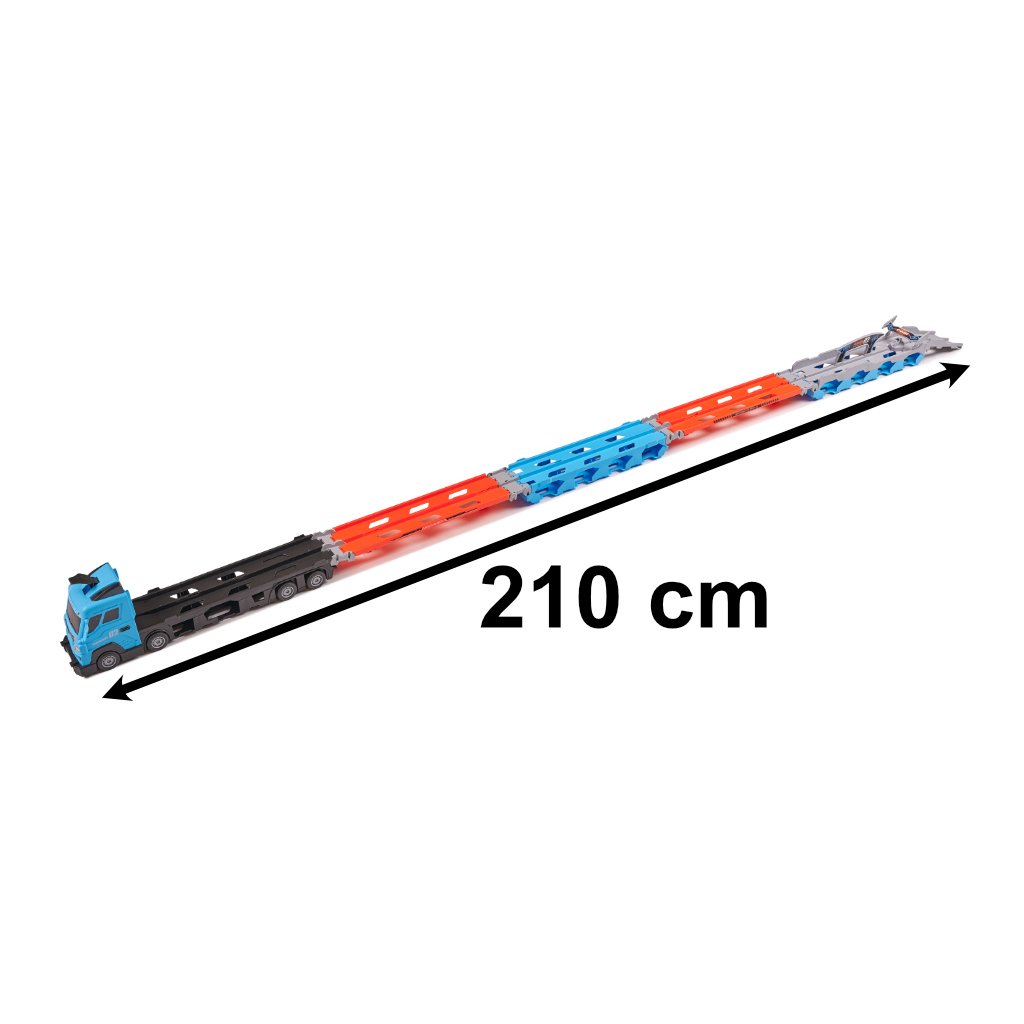 Laweta-ciezarowka-tor-samochodowy-210-cm-8-el-161648 Sunkvežimio kemperis sunkvežimio bėgiai 8 el. 2,1m