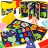 Tablica-manipulacyjna-sensoryczna-montessori-walizka-plecak-niebieska-171508 Sensorinė manipuliacinė lenta, mėlyna