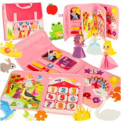 Tablica-manipulacyjna-sensoryczna-montessori-walizka-plecak-rozowa-171486 Sensorinė manipuliacinė lenta, rožinė