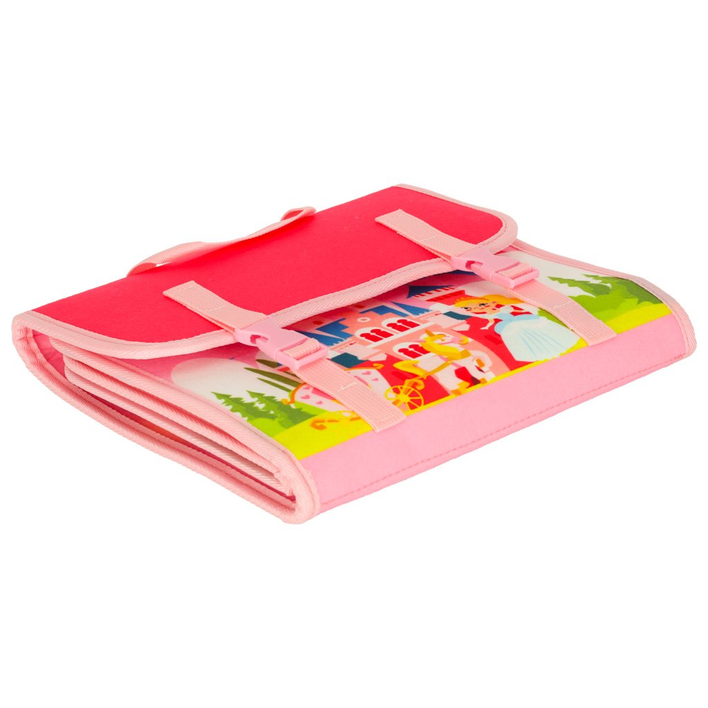 Tablica-manipulacyjna-sensoryczna-montessori-walizka-plecak-rozowa-171489 Sensorinė manipuliacinė lenta, rožinė