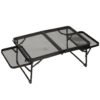 LUARO turistinis stalas kempingo maitinimo sulankstomas stalas 87 x 60 x 40 x 27 cm