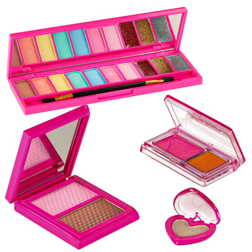 Kosmetyki-do-makijazu-make-up-lakiery-torebka-spodniczka-zestaw-22-elementy-173765 Vaikiškas makiažo ir manikiūro rinkinys ž sijonėlis ir karūna "