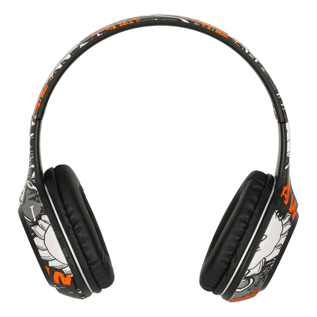 Sluchawki-bezprzewodowe-nauszne-Bluetooth-Gaming-Sport-czarne-174145 "Bluetooth" belaidės ausinės į ausis "Gaming Sport", juodos spalvos